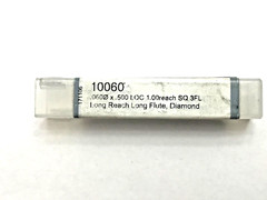 Harvey Tool 10060 .060″ diam. x .500″ LOC – square carbide endmill diamond-NOS