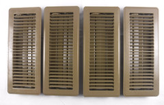 Lot of 4 Hart & Cooley Lay-In Floor Register, 13-1/2″ L X 5-1/2″ W X 1-1/2″ H