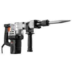 VEVOR Demolition Jack Hammer Concrete Breaker 1400W Hammer 2 Chisel Bit Black