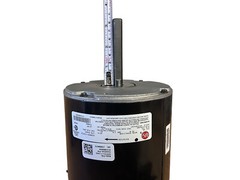 US-Nidec 3736 Motor 1/4 HP 1075 RPM 460V Reversible for A/C & Refrigeration