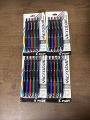 4 Packs Pilot Acroball Medium Point Ink Pens Assorted Colors 5pk #31820