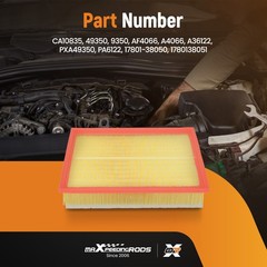 Engine Air Filter for Toyota FJ Cruiser V6 4.0L 2010-2014 PA6122 49350