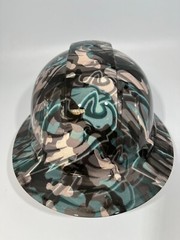 New Full Brim Hard Hat Custom Hydro Dipped PHILADELPHIA EAGLES CAMO