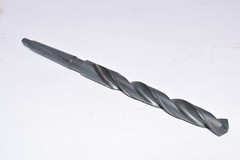 NEW HSS 9/16” #1 Morse Taper Shank Drill Bit, 8-5/16” OAL x 5/16” Shank