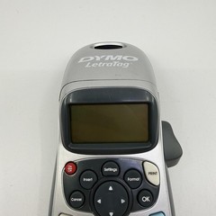 Dymo Letratag LT-100H Label Maker Silver Handheld Tested Works With Tape