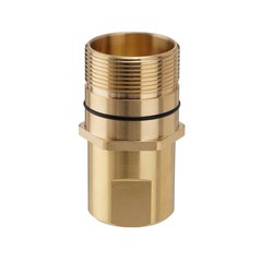 1″ NPT Wet-Line Wing Nut Hydraulic Quick Disconnect Coupler / Coupling Set