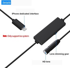Endoscope Camera with Light, 1920P HD Borescope with 8 Adjustable LED Lights,…