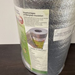 SmartSHIELD -5mm 24″x50ft Reflective Foam Core Insulation roll Cold and Heat New