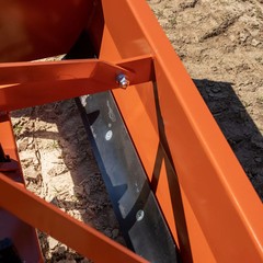 Titan Attachments 3 Point 4FT Rear Box Blade Scraper Grader, Cat 0 and 1