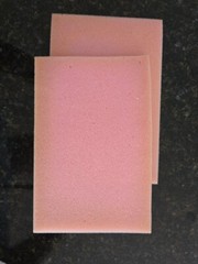 (10-Pack) Anti-Static Foam Block 6″ x 9″ x 0.5″ inch Thick Pink Polyethylene