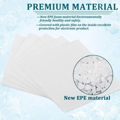 100Pack Packing Foam Pouches 12×16 Inch, Large Cushion Foam Wrap Pouches Prot