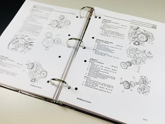 Massey Ferguson 200 230 240 250 Tractor Service Manual Repair Shop Hard Binder