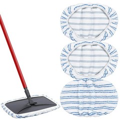 Mop Heads Replacements for Ocedar Hardwood Floor ‘N More 15 x 8, Blue