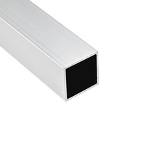 6063 Aluminum Square Tube Wall Thickness 300mm Length Tubing 25mmx25mmx1.5mm