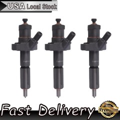 3PCS Fuel Injector D4NN9F593C For Ford New Holland Engine BSD666 Tractor 8200