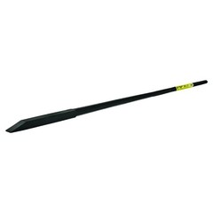 51-Inch Pinch Point Rat Tail Crow Bar Pry Tool for Demolition and Construction