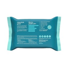 Flushable Wet Wipes for Adults Personal Hygiene Shea Butter Coconut Scented 150