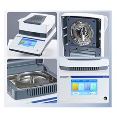 110g/0.001g Digital Rapid Moisture Analyzer Halogen Heating Grain Moisture Meter