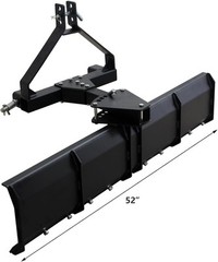 52 Inch 3 Point Grading Blade for CAT 0 1 Tractor Heavy Duty Steel Scraper
