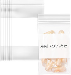 Spartan Industrial – 2″ X 3″ Plastic Zip Bags With Writable White Block (1000…