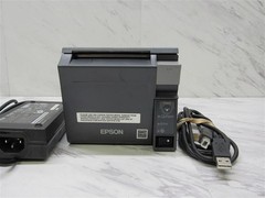 EPSON TM-T70II POS THERMAL RECEIPT PRINTER M296A w/ USB + PWR SUPPLY