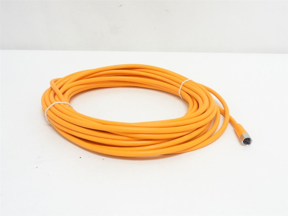 253906 New-No Box; IFM EVT136 Female Cordset 50VAC/60VDC 10m Long; M8 Connector