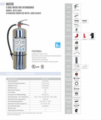 2.5-gallon Victory – Water Pressure Fire Extinguisher