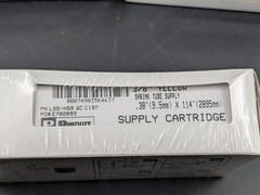 5 Panduit Shrink Tube Label Cartridges – See List In Description – Free Shipping