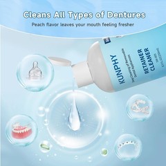 Ultrasonic Retainer Cleaner – 250ml Alcohol-Free Solution for Dental Hygiene