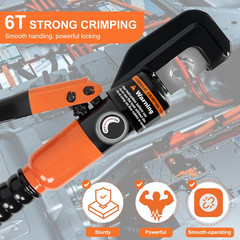 Hydraulic Crimping Tool Kit, Hydraulic Crimping Tool Battery Cable Crimper Wire