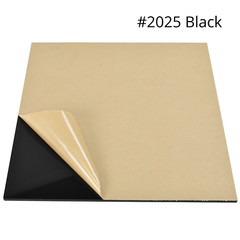 BuyPlastic 2025 Black Colored Acrylic Plexiglass Sheet 1/4″ x 12″ x 12″