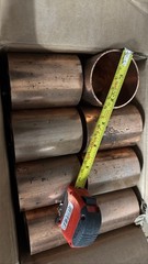 8 Copper Pipe Coupling Fittings 2 Inch ID Plumbing