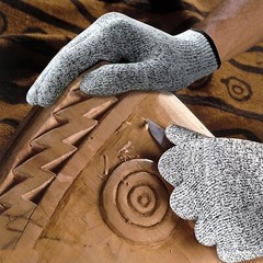 4 pairs Anti-cut Gloves Safety Cut Proof Stab Resistant Kitchen Butcher Cut-Resi