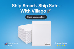 Any Size Bubble Mailers – Kraft/White Self-Seal Padded Envelopes #000–#7 Bulk