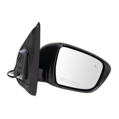 Left Mirror Manual Black Paint to Match Clear Flat Nissan Frontier 2022 MRA11551