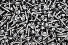 (400) Hex Flange Washer Head 10 x 1 Self-Drilling Neo-Tek Roofing Siding Screw