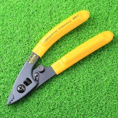 CFS-3 Fiber Optic Stripper with Ergonomic Grip, 5.9 Inches, Aluminum, Yellow