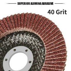 50PCS 4-1/2″ Flap Disc 40 Grit 4.5″ x 7/8″ Angle Grinder Sanding Grinding Wheels