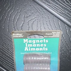 ProMag DYNA-MITE Disc Magnets Gray 50 Pack 3/4 in (19.05 mm) vintage 1999
