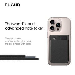 PLAUD – Note Pro Smart AI Voice/Audio Recorder – Black