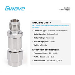 SMA Male to 2.92mm Female Adapter, DC – 18GHz