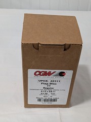 CGW Flap Disc: 4-1/2" Dia, 36 Grit, Zirconia Alumina, Type 27 Box of 10 423