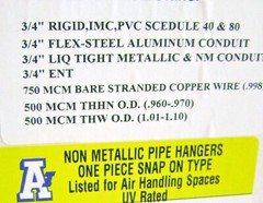 10 of Arlington Quick Latch NM2015 3/4″ Inch Pipe/Conduit Hanger Clip Latch