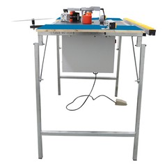 110V Automatic Woodwoking straight line/curve Edge Banding Machine With platform