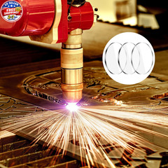 Copkim 10 Pcs 14 mm Laser Protective Lenses 14mm, as picture shown