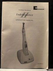 Brasseler Endo Sequence II: 3 handpieces, 8 contra-angles, charging base w/ cord