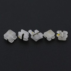 Orthodontic Bracket Ceramic Metal Slot Aesthetic Braces Roth 018 022 3M Clarity