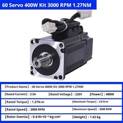 Servo Motor Set 60/110/130 Synchronous AC Driver Controller 400w/600w/750w