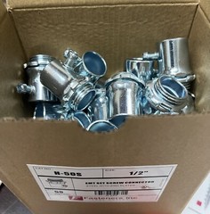 1/2″ EMT Conduit UL Set Screw Connector Zinc Steel H-50S