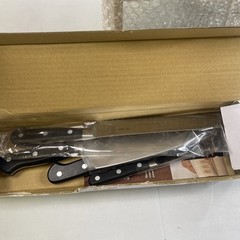 Mercer Culinary Renaissance® 6-Piece Knife Set w/ Tempered Glass Wooden Base